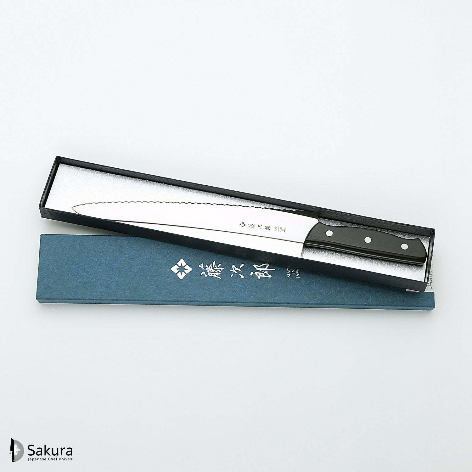 סכין לחם ומאפים פַנְקִירִי 270מ״מ פלדת אל-חלד יפנית מוליבדנום ונדיום גימור מט מלוטש טוג׳ירו יפן
