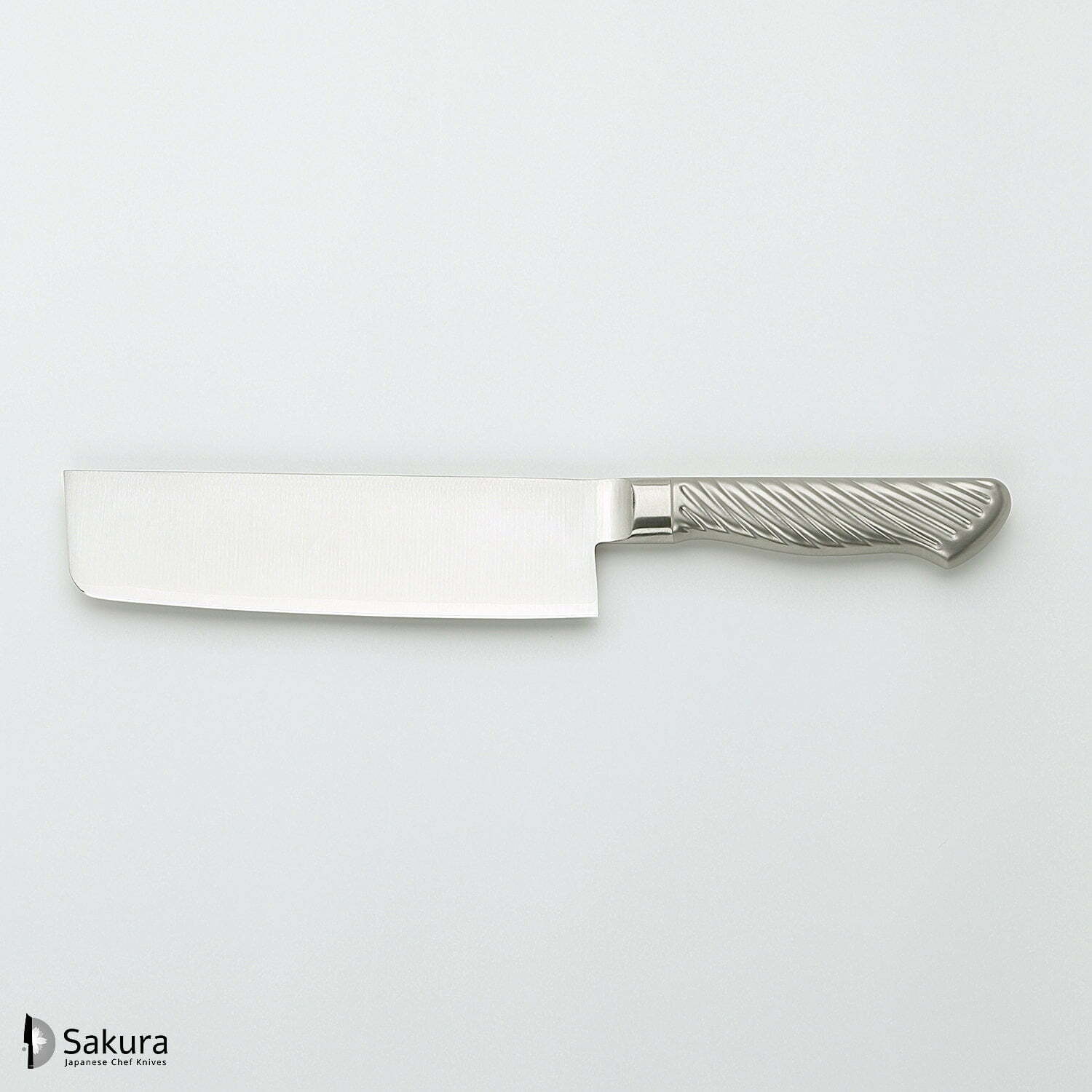 סכין ירקות נַקִירִי 165מ״מ מחוזקת 3 שכבות: פלדת פחמן VG-10 עטופה בפלדת אל-חלד גימור מט מלוטש טוג׳ירו יפן