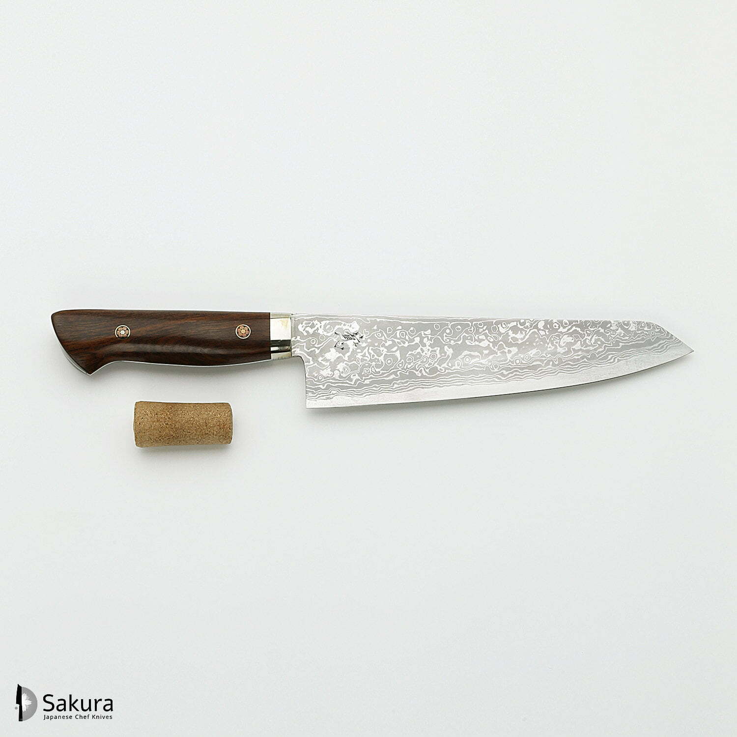 סכין שף רב-תכליתית גִּיוּטוֹ 180מ״מ פלדת Aogami #2 יאוג׳י יושיהירו יפן