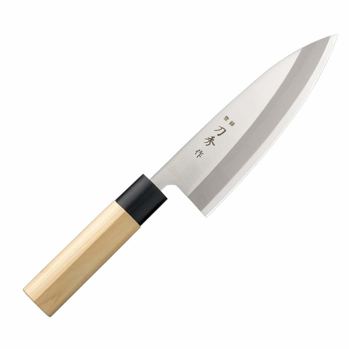 סכין פילוט דגים דֶּבָּה 180מ״מ פלדת אל-חלד יפנית מוליבדנום ונדיום גימור מט מלוטש טוג׳ירו-פוג׳י יפן SKFUJIFC-36233