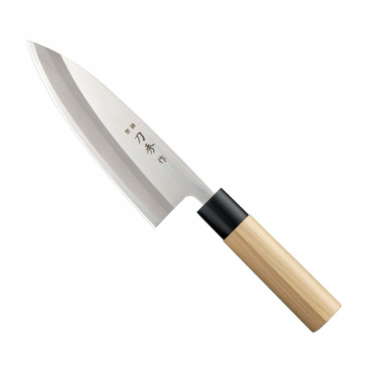 סכין פילוט דגים דֶּבָּה (שמאל) 180מ״מ פלדת אל-חלד יפנית מוליבדנום ונדיום גימור מט מלוטש טוג׳ירו-פוג׳י יפן SKFUJIFC-37233