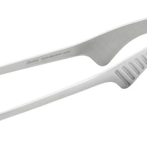 מלקחיים רחבות 24 ס״מ טיגון וצילחות פלדת אל-חלד יושיקאווה יפן