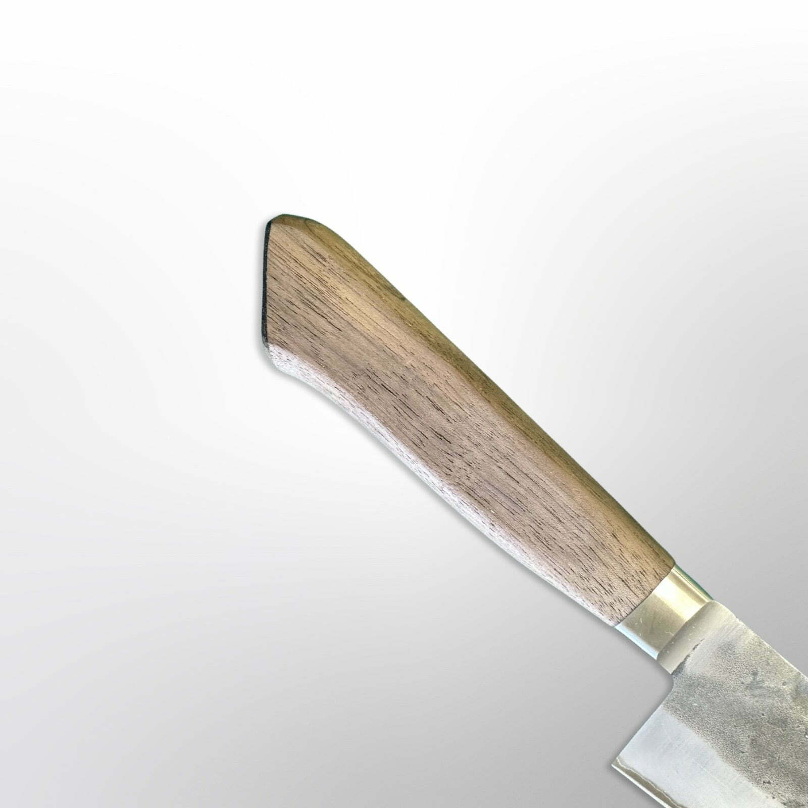  סכין שף רב-תכליתית גיוטו 210מ״מ מחוזקת 3 שכבות: פלדת פחמן יפנית אוגמי2 עטופה פלדת אל-חלד גימור נשיג׳י טדאפוסה יפן