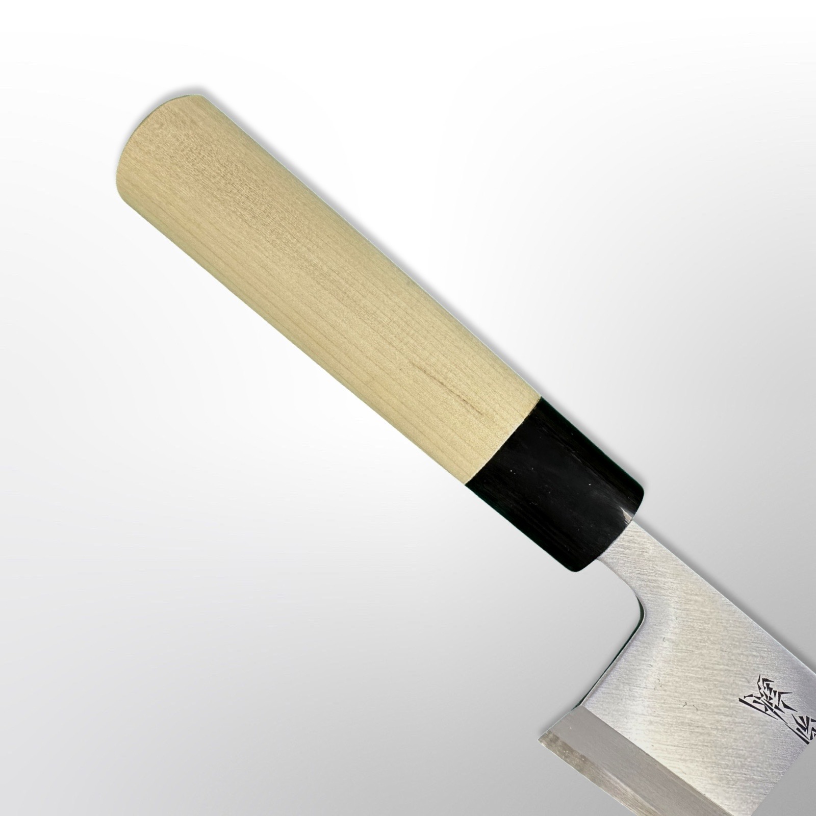 סכין פילוט דגים דֶּבָּה 210מ״מ פלדת פחמן יפנית White#2 עטופה פלדת אל-חלד גימור מט מלוטש סאקאיי טקיוקי יפן 03039