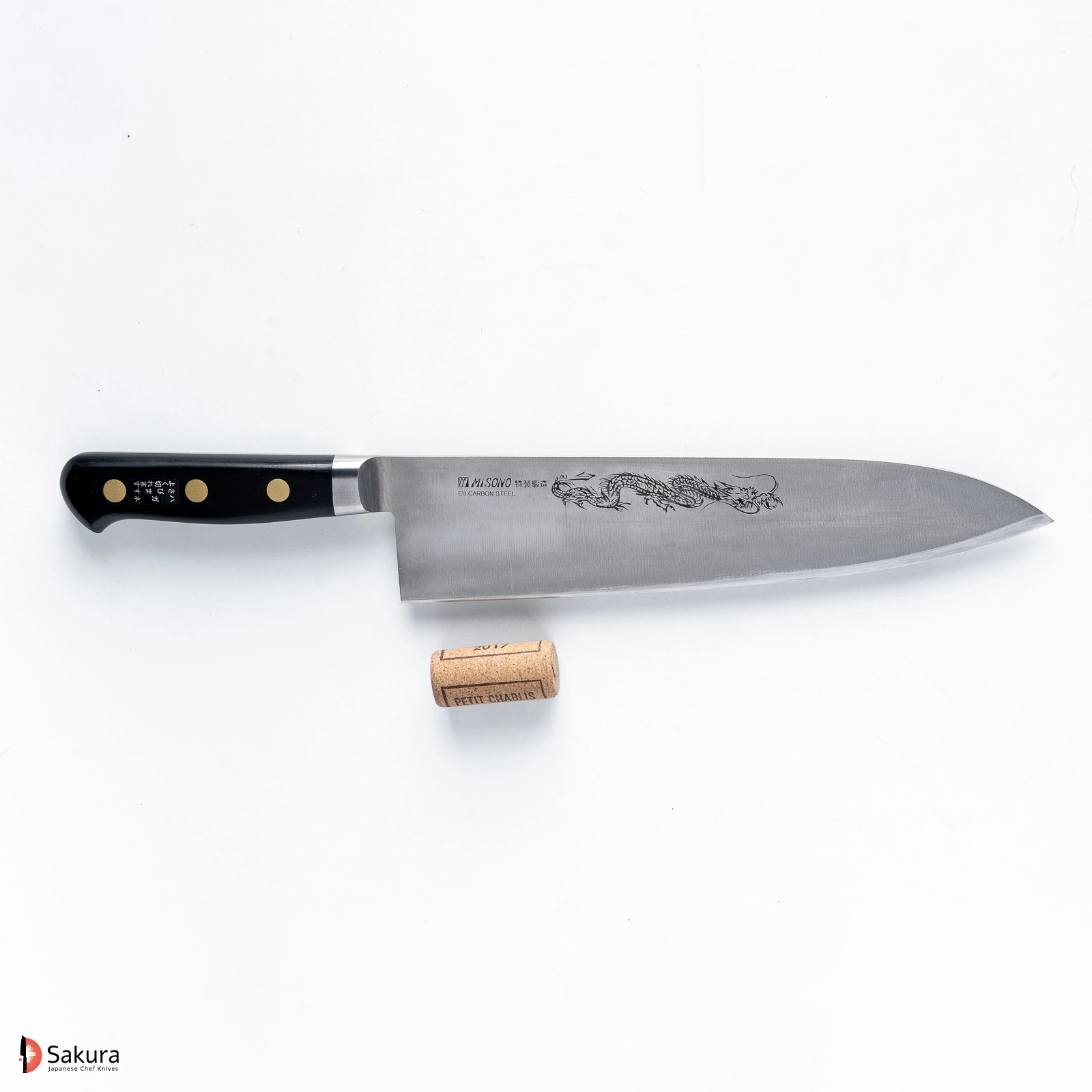 סכין פילוט דגים דֶּבָּה 240מ״מ פלדת EU Carbon גימור מט מלוטש מיסונו יפן מק״ט SKMISMSO152D2349