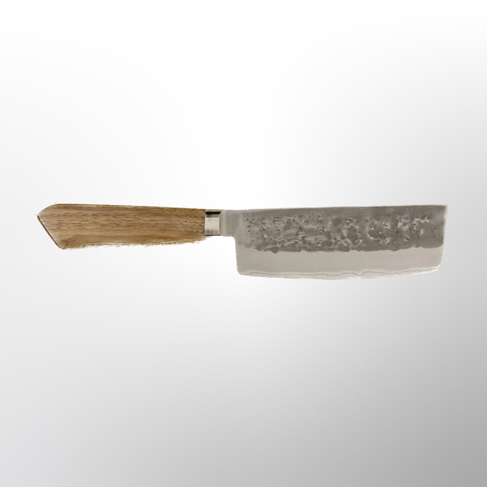  סכין ירקות נקירי 150מ״מ מחוזקת 3 שכבות: פלדת פחמן יפנית אוגמי2 עטופה פלדת אל-חלד גימור נשיג׳י טדאפוסה יפן