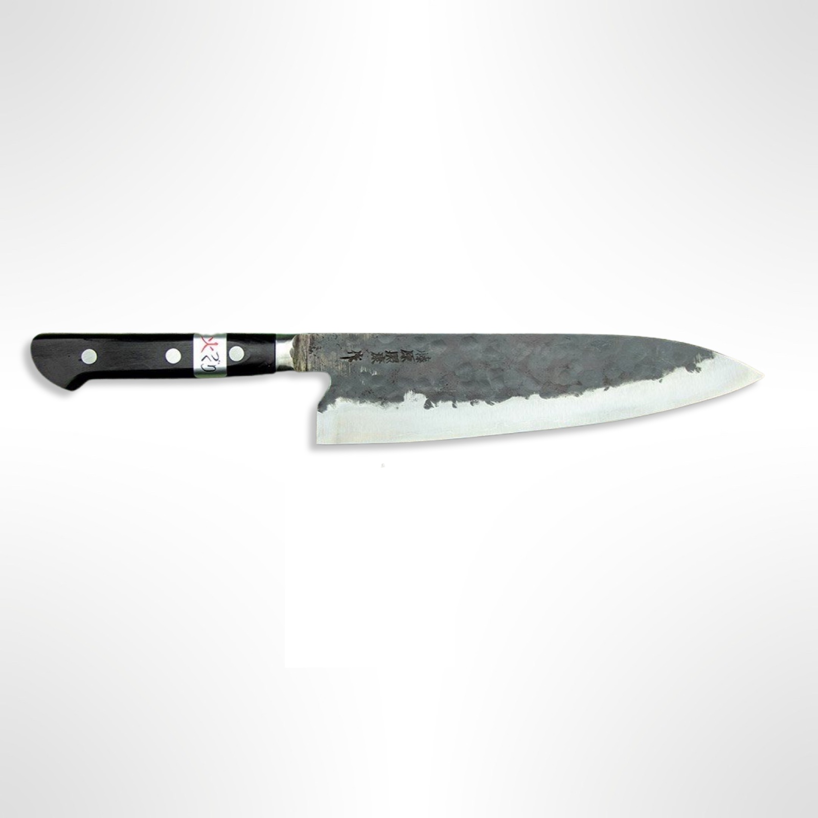 סכין שף רב תכליתית גִּיוּטוֹ 210מ״מ פלדת Aogami Super גימור קורואוצ׳י עם ריקוע פטיש פוג’יווארה טרואיאסו יפן [דנקה] מק״ט SKFTFTGY210ATW2373