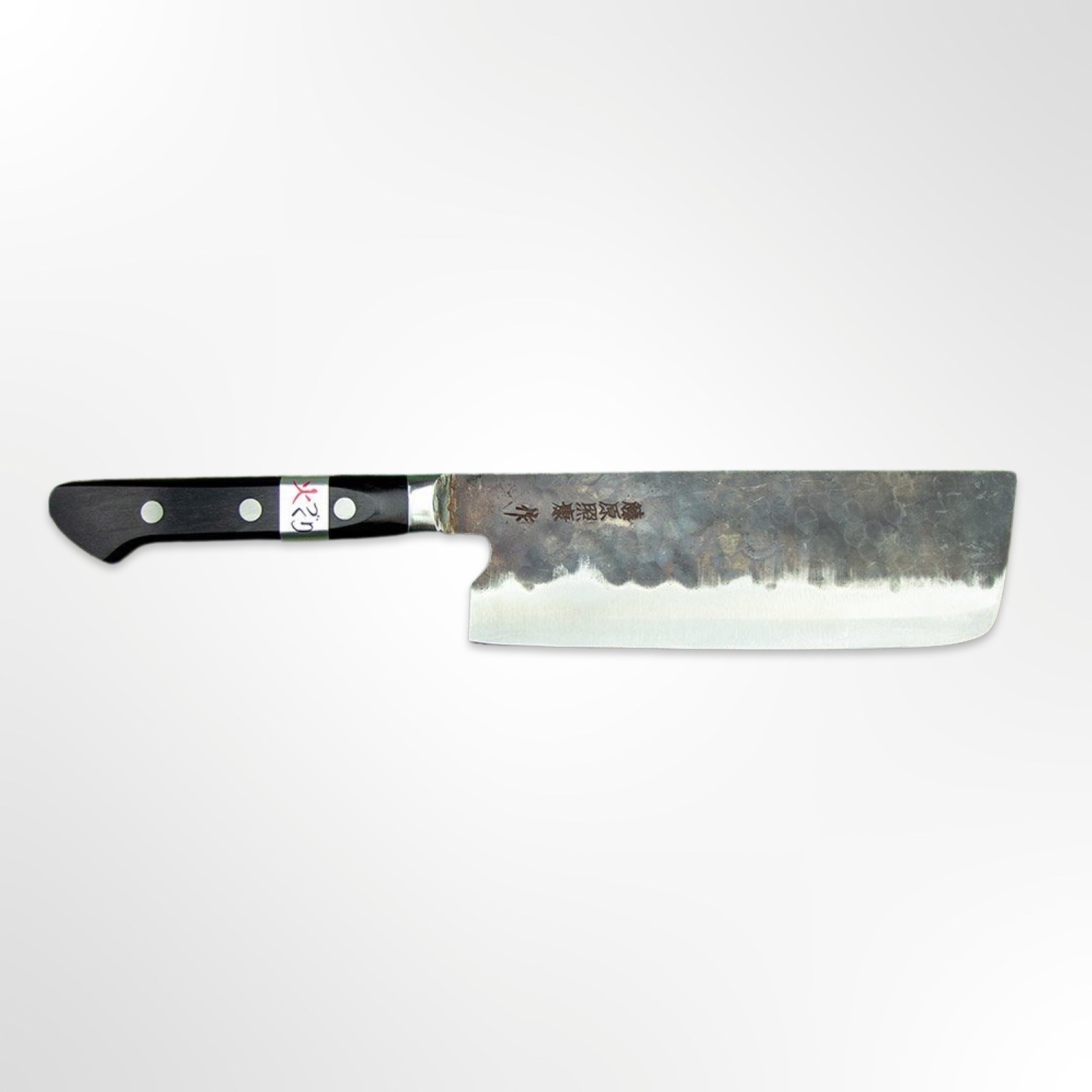 סכין ירקות נקירי 165מ״מ פלדת Aogami Super גימור קורואוצ׳י עם ריקוע פטיש פוג’יווארה טרואיאסו יפן [דנקה] מק״ט SKFTFTNA165ATW2373