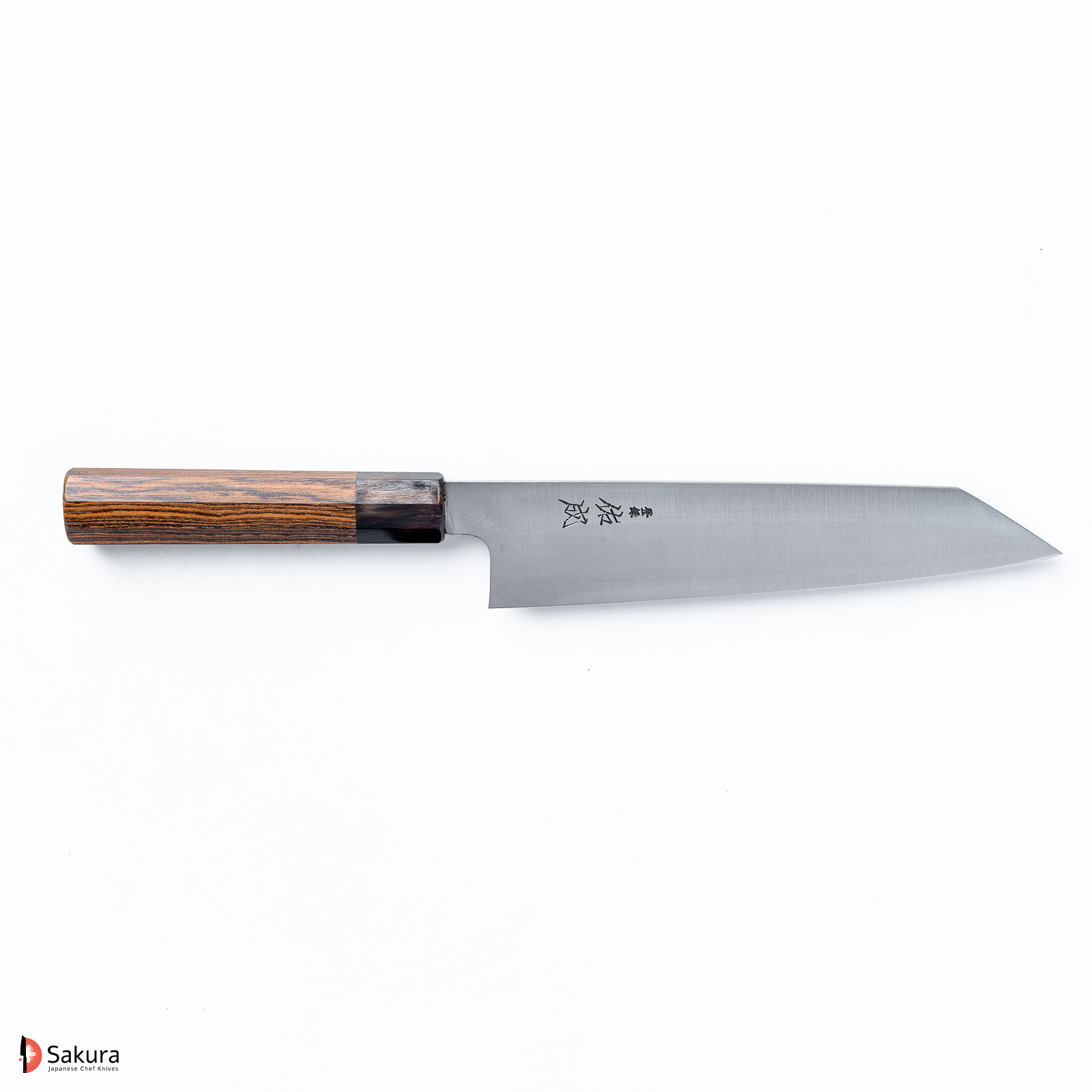 סכין שף רב תכליתית קִּירִיצוּקֶה גִּיוּטוֹ 210 מ״מ פלדת SG2 גימור מט מלוטש ידית יפנית מסורתית מתומנת עץ Bocote סוקנארי יפן מק״ט SKSUKESUK1210S32374