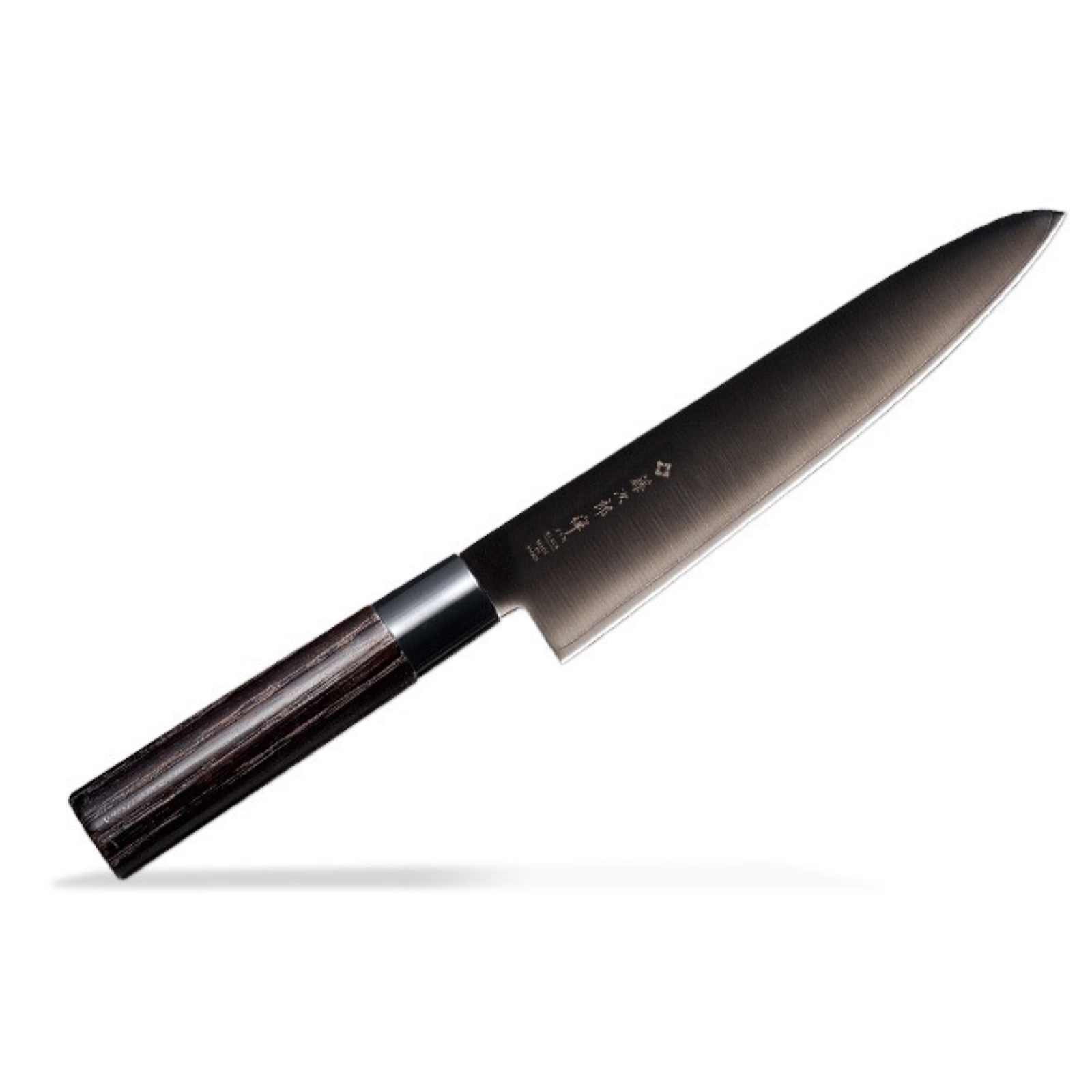סכין שף רב-תכליתית גיוטו 210מ״מ פלדת VG-10 גימור מושחר ידית עץ ערמון מסורתית טוג׳ירו יפן [SKTOJIFD-15641124]