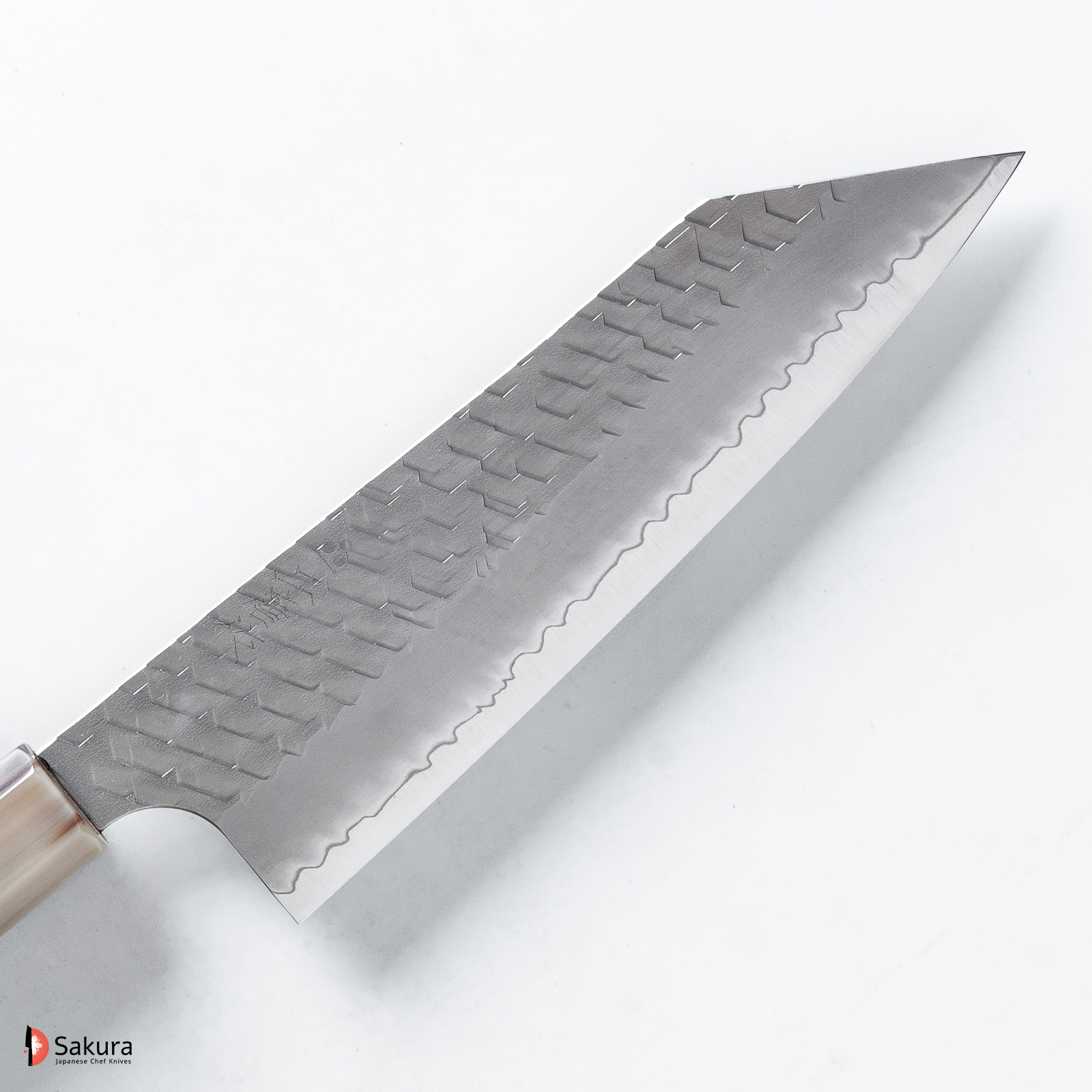 סכין  רב-תכליתית בונקה 165מ״מ פלדת R2/SG2 גימור מיגאקי מבריק עם ריקוע פטיש ניגארה יפן [SKNIGASG2MTBUNK165_16]