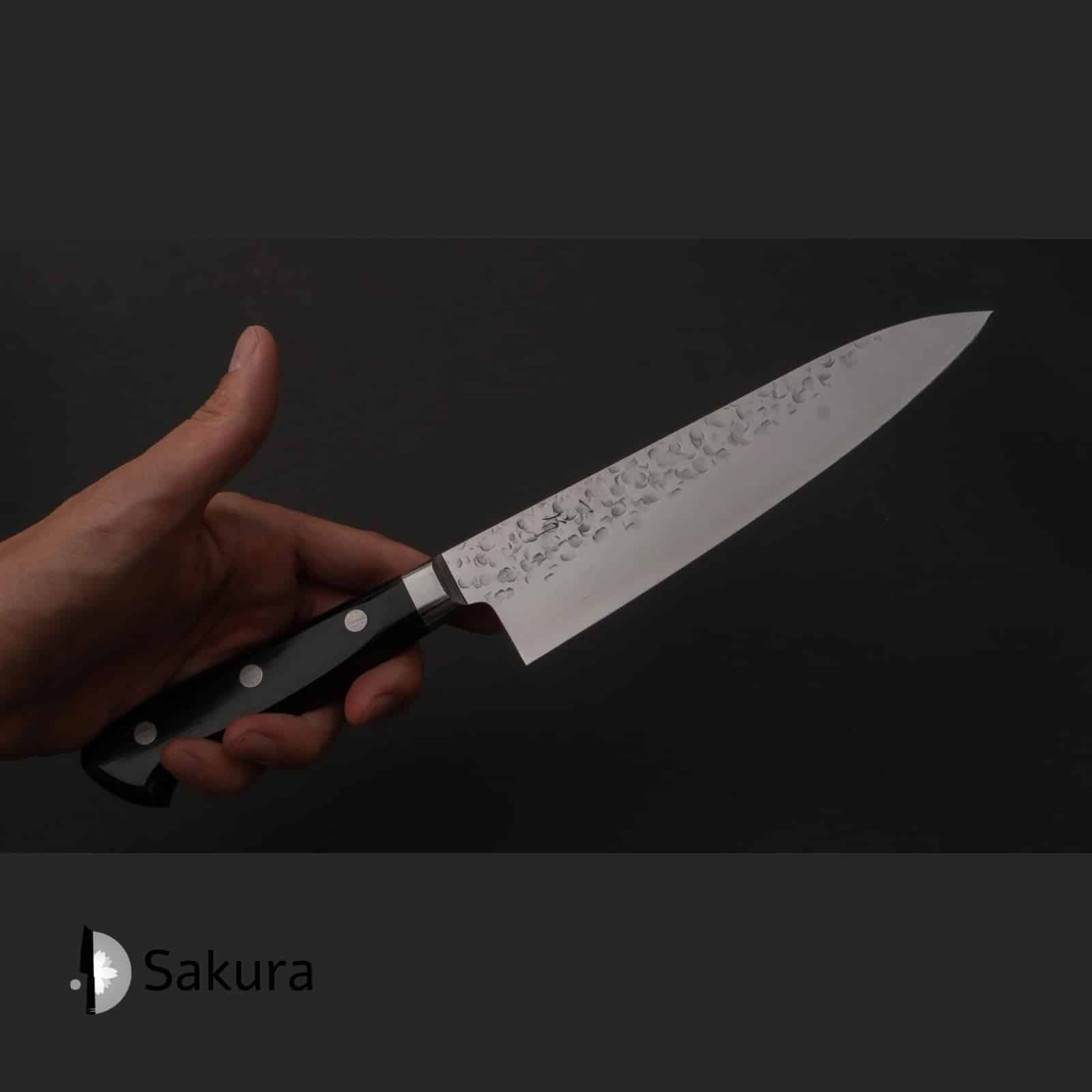 סכין שף גיוטו 180מ״מ V10-Special ידית מערבית היטוהירה יפן