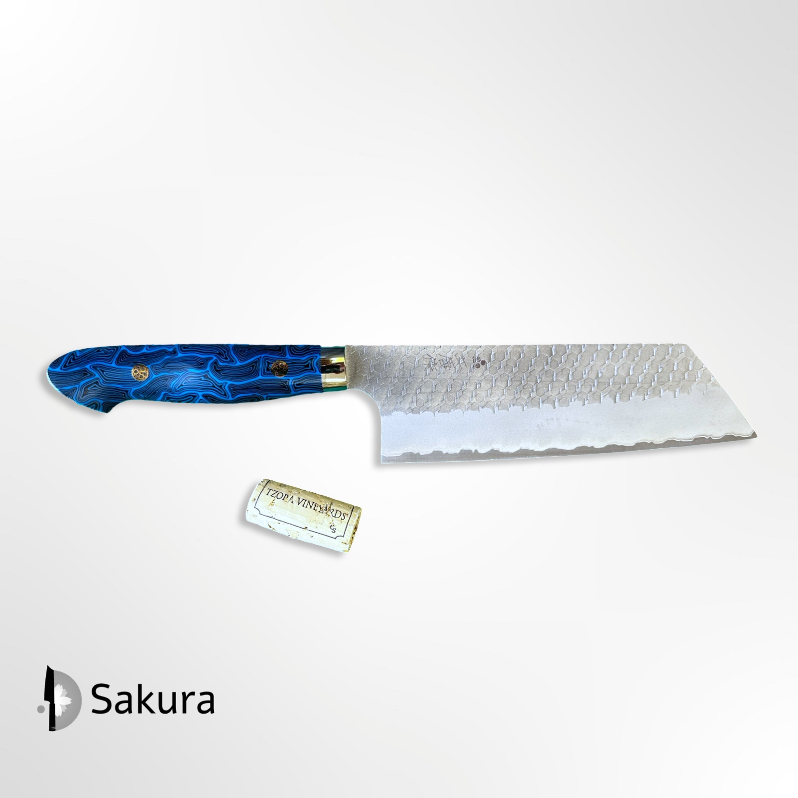 סכין ירקות קירי-נקירי 165מ״מ SG2 ידית  G10ניגארה המונו יפן