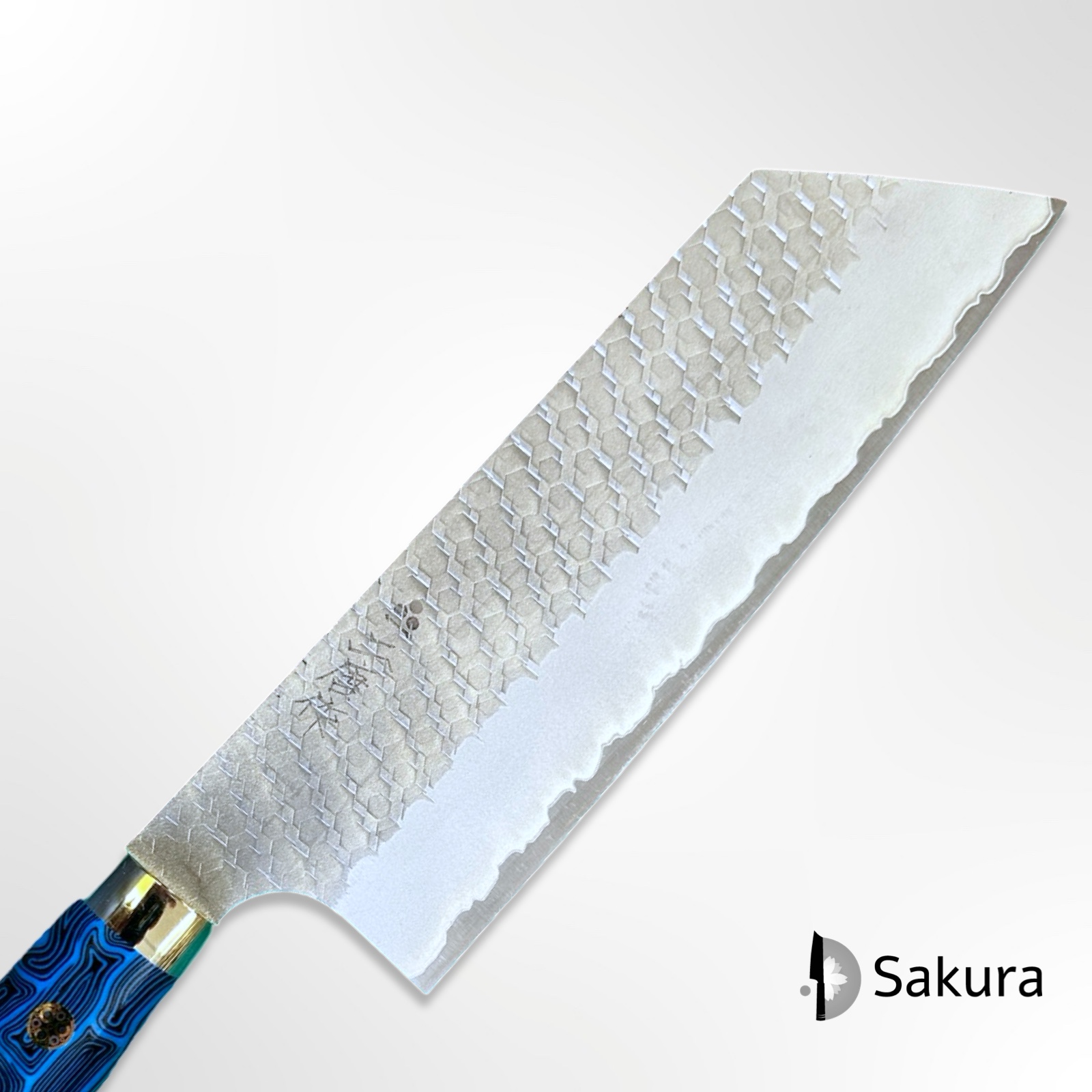 סכין ירקות קירי-נקירי 165מ״מ SG2 ידית  G10ניגארה המונו יפן