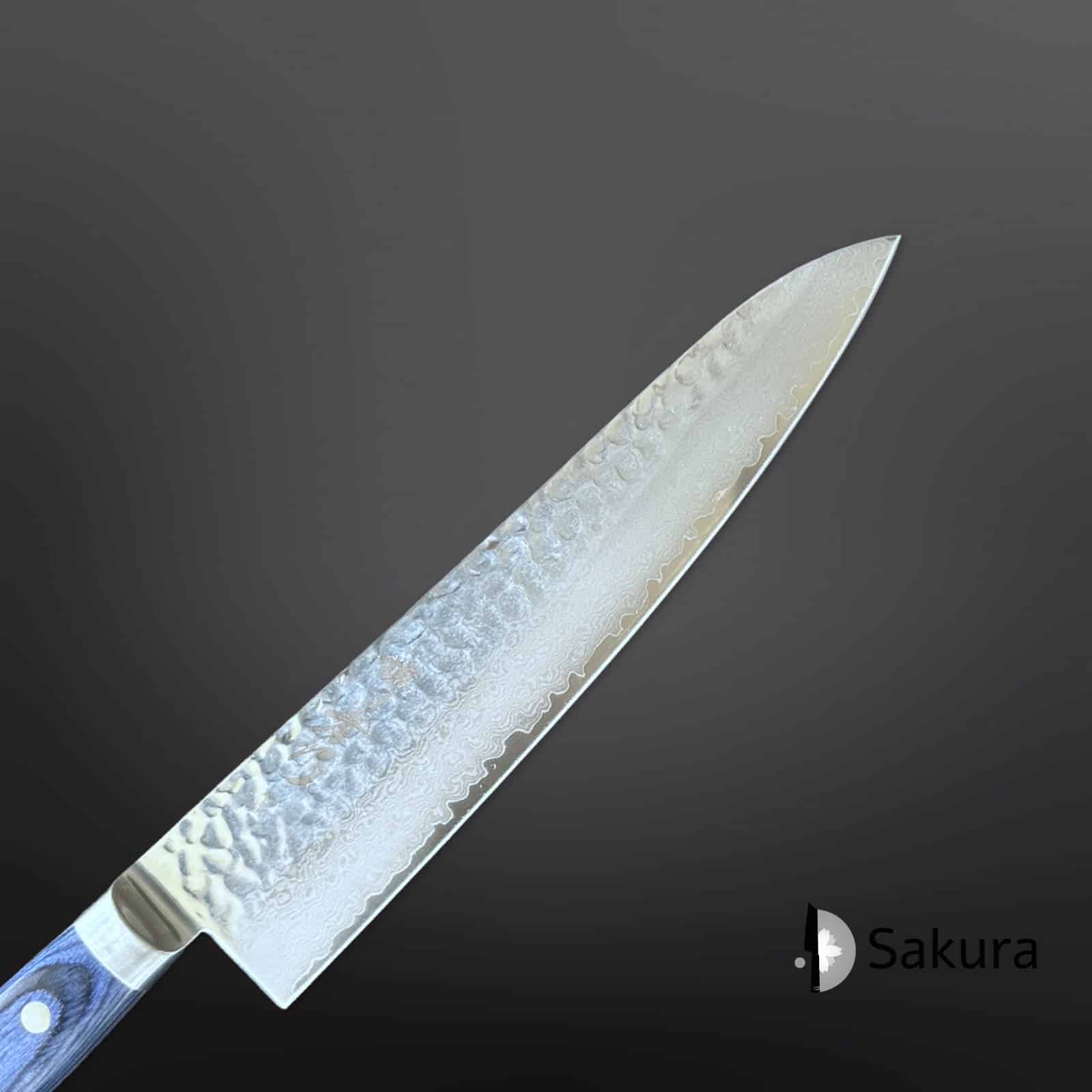 סכין שף גיוטו 210מ״מ VG-10 ידית מערבית סאקאיי טקיוקי יפן