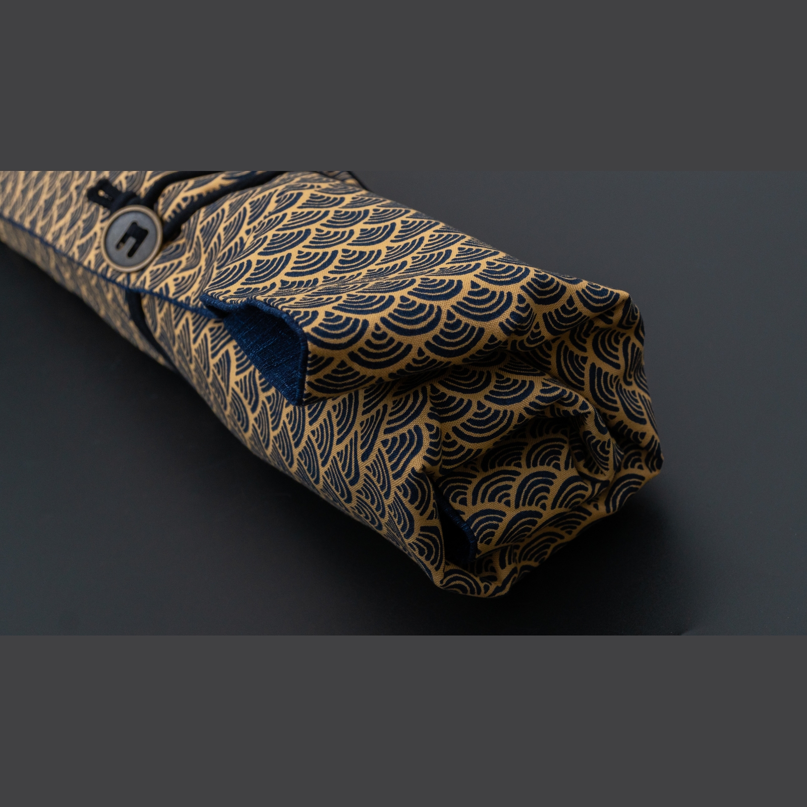 תיק סכינים מקצועי 6 כיסים בד קימונו היטוהירה יפן