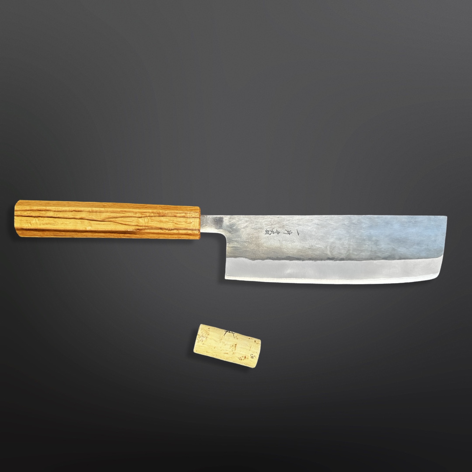 סכין ירקות נקירי 165מ״מ Aogami #2 ידית אלון היטוהירה יפן