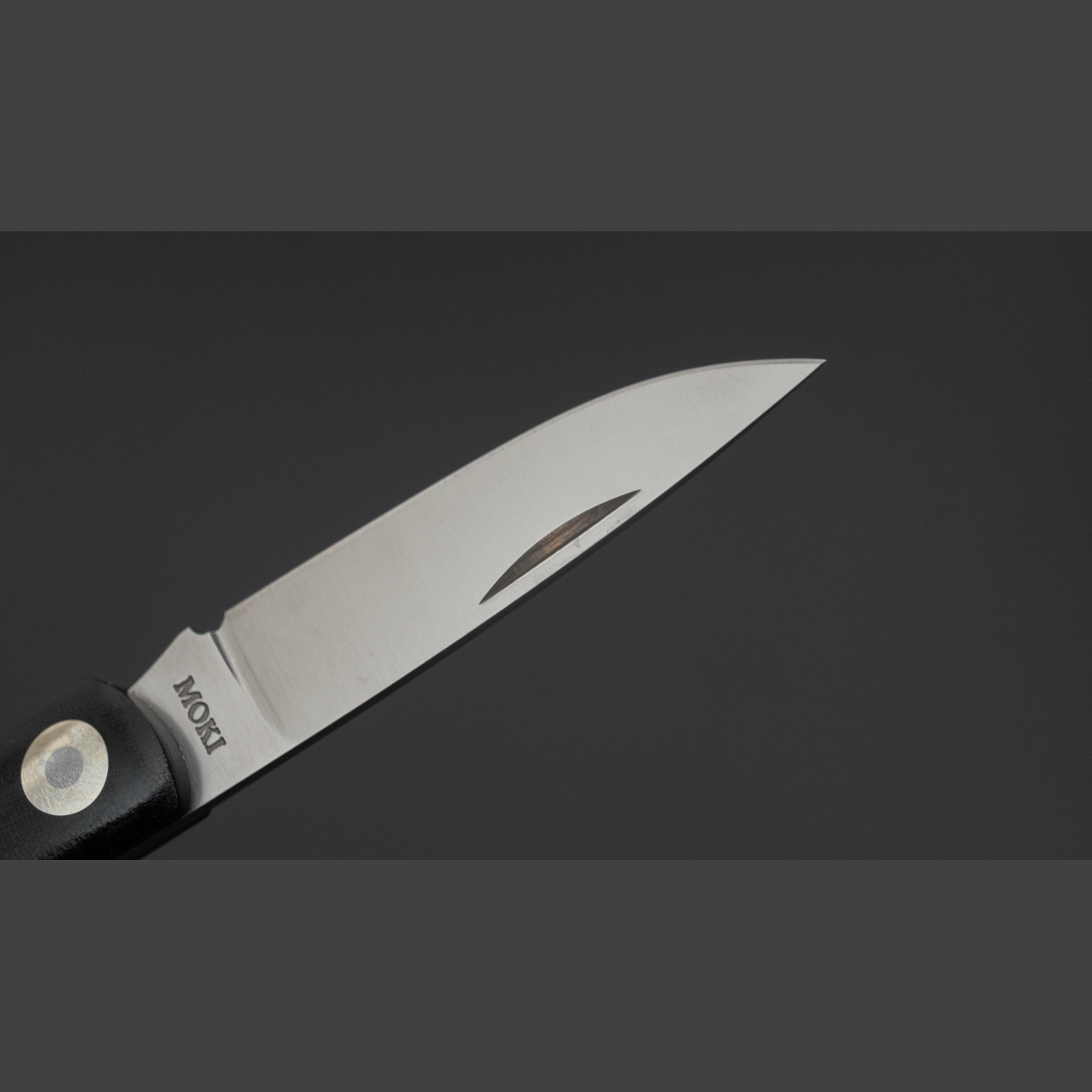 אולר מתקפל 65מ״מ AUS-8 מיקרטה שחור מוקי יפן [Shima Owl] +נרתיק