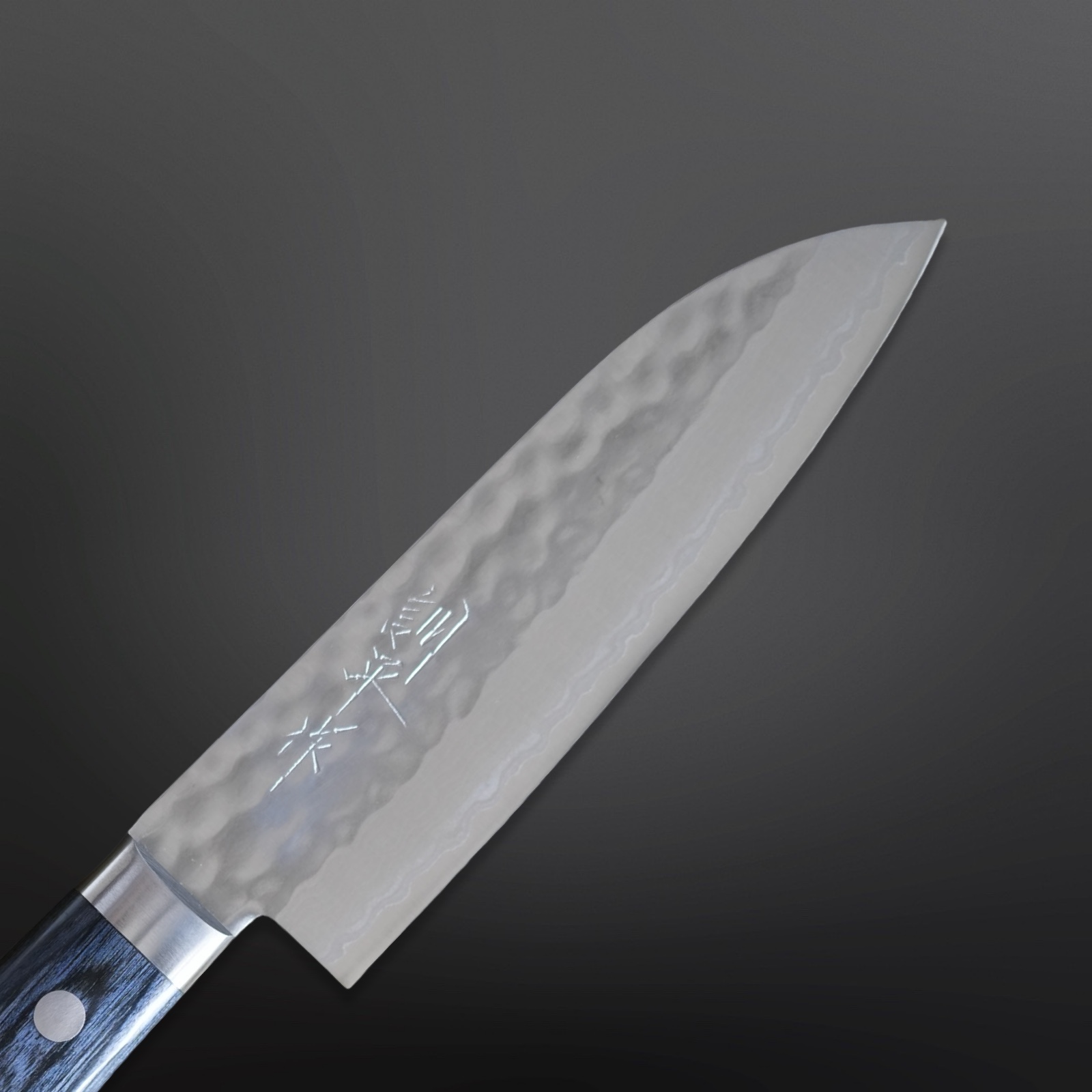 סכין קו-סנטוקו 130 מ”מ פלדת VG-10 גימור דמשק ריקוע פטיש – מאסוטאני, יפן