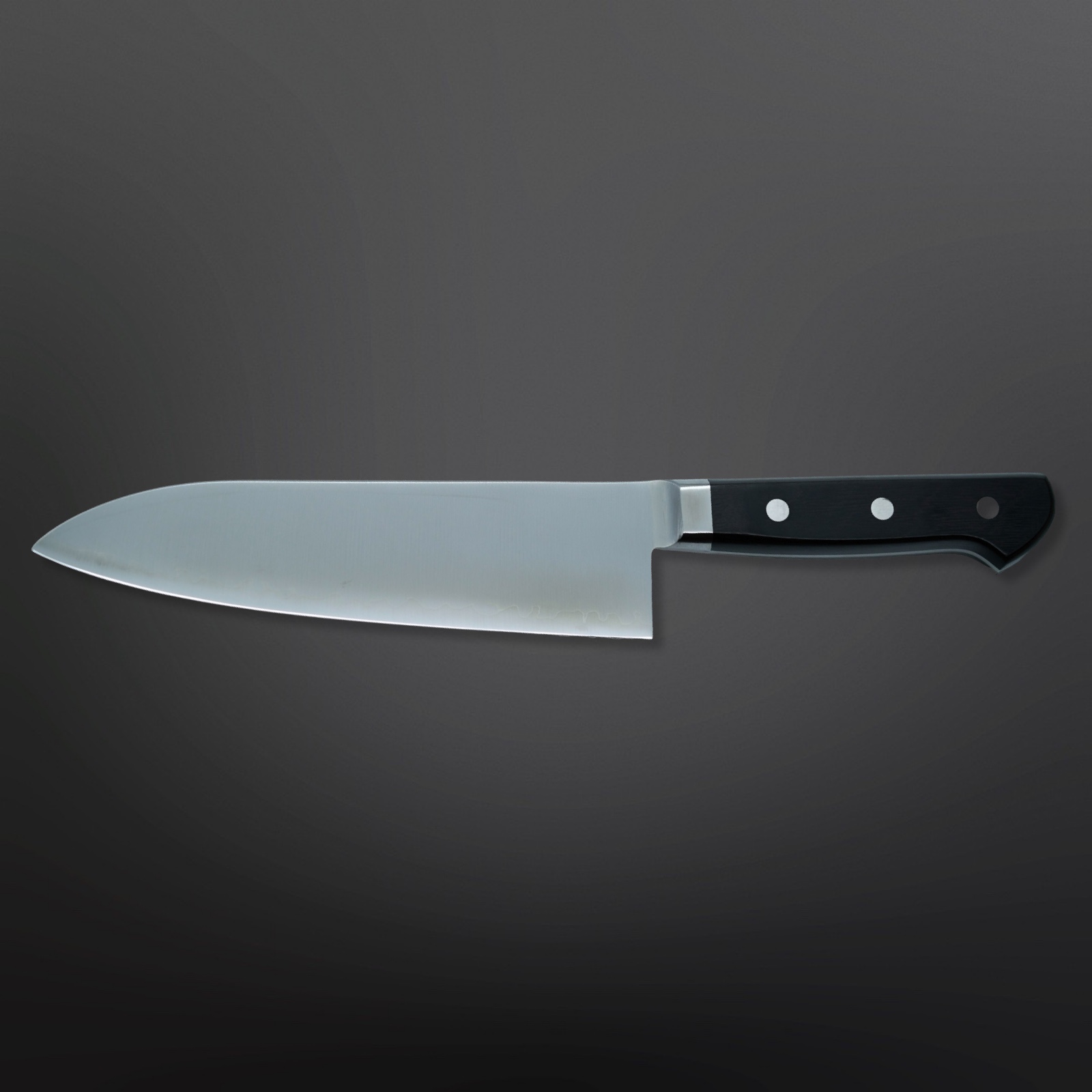 סכין סנטוקו 180 מ״מ VG-5 גימור מבריק ידית מערבית אוהישי יפן