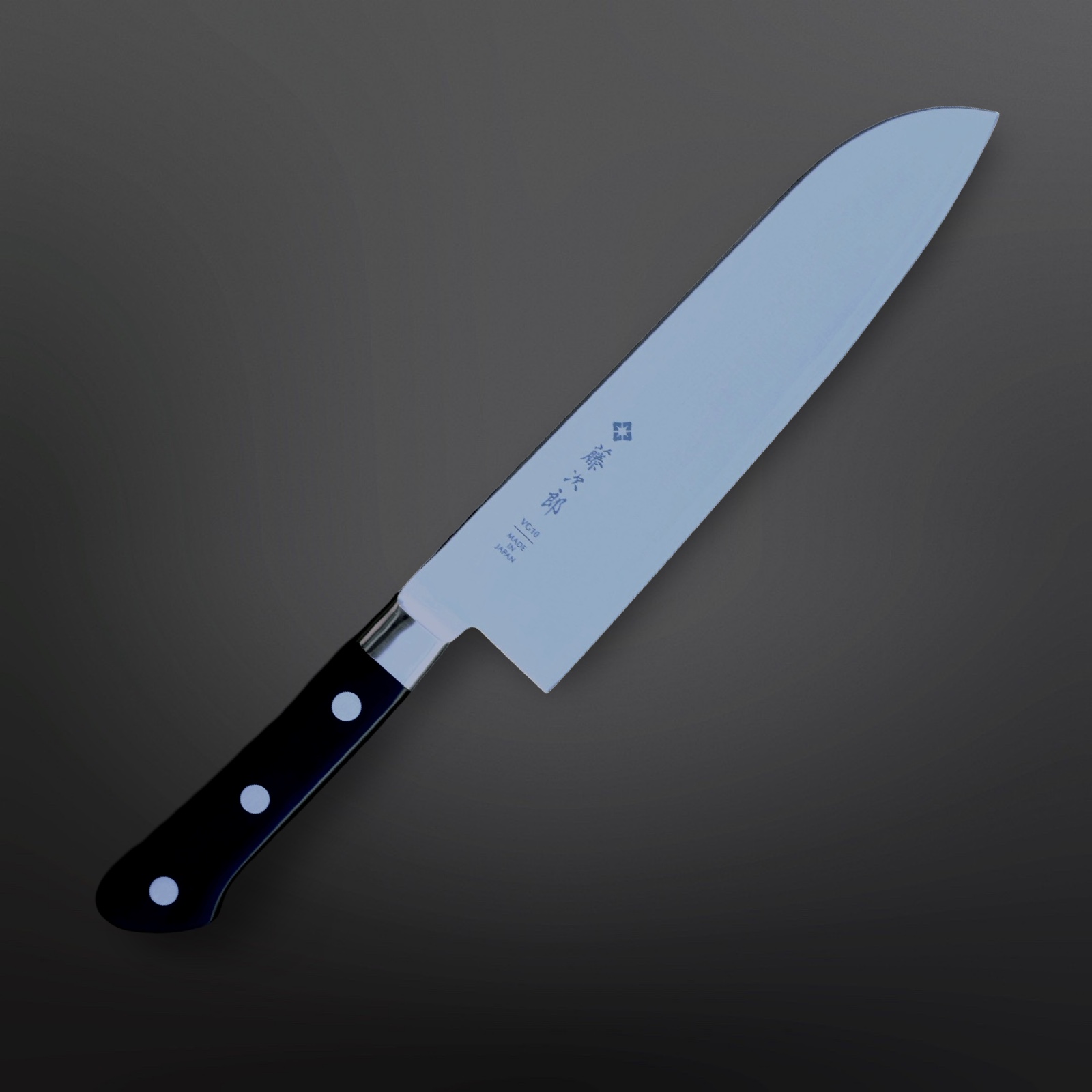 סכין סנטוקו 210 מ״מ VG-10 ידית מערבית טוג׳ירו יפן