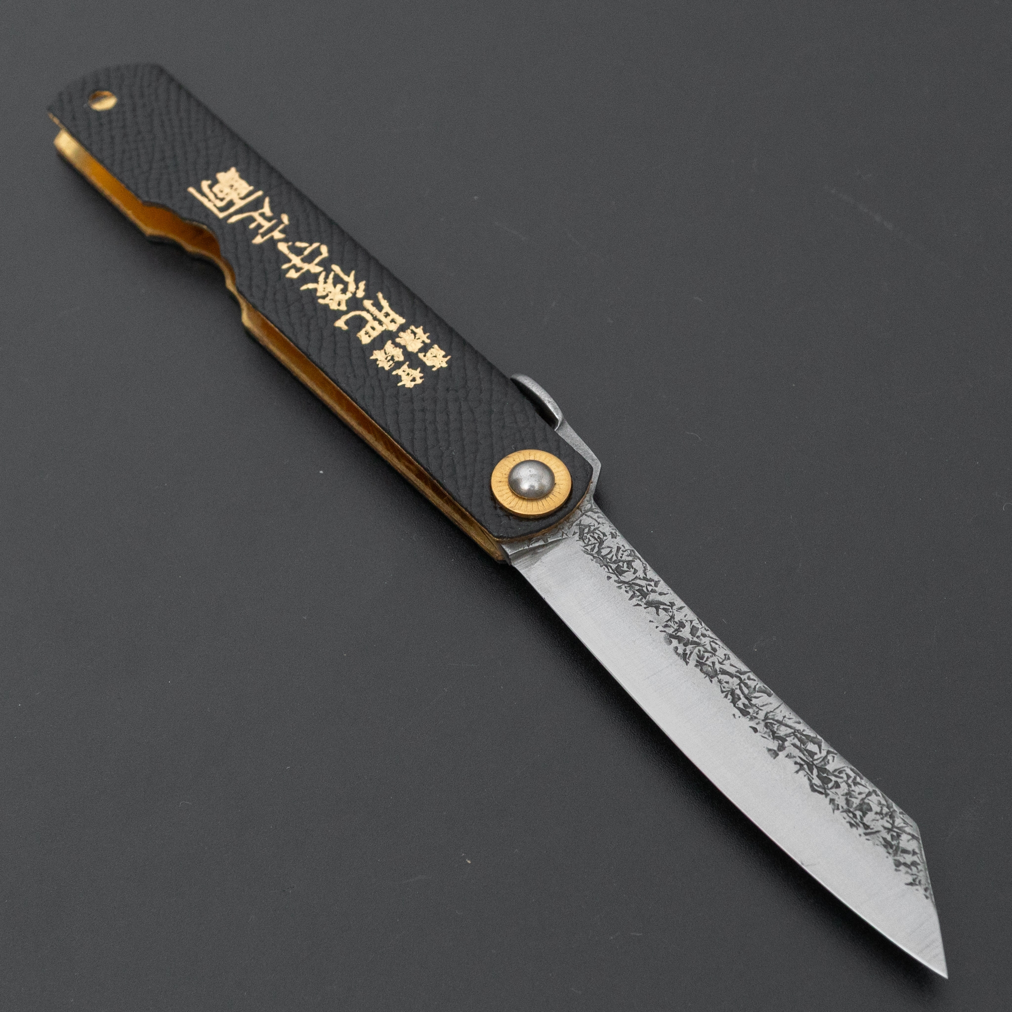 אולר כיס היגונוקאמי 72 מ״מ VG-10 ציפוי עור – Mitsuo Nagao יפן