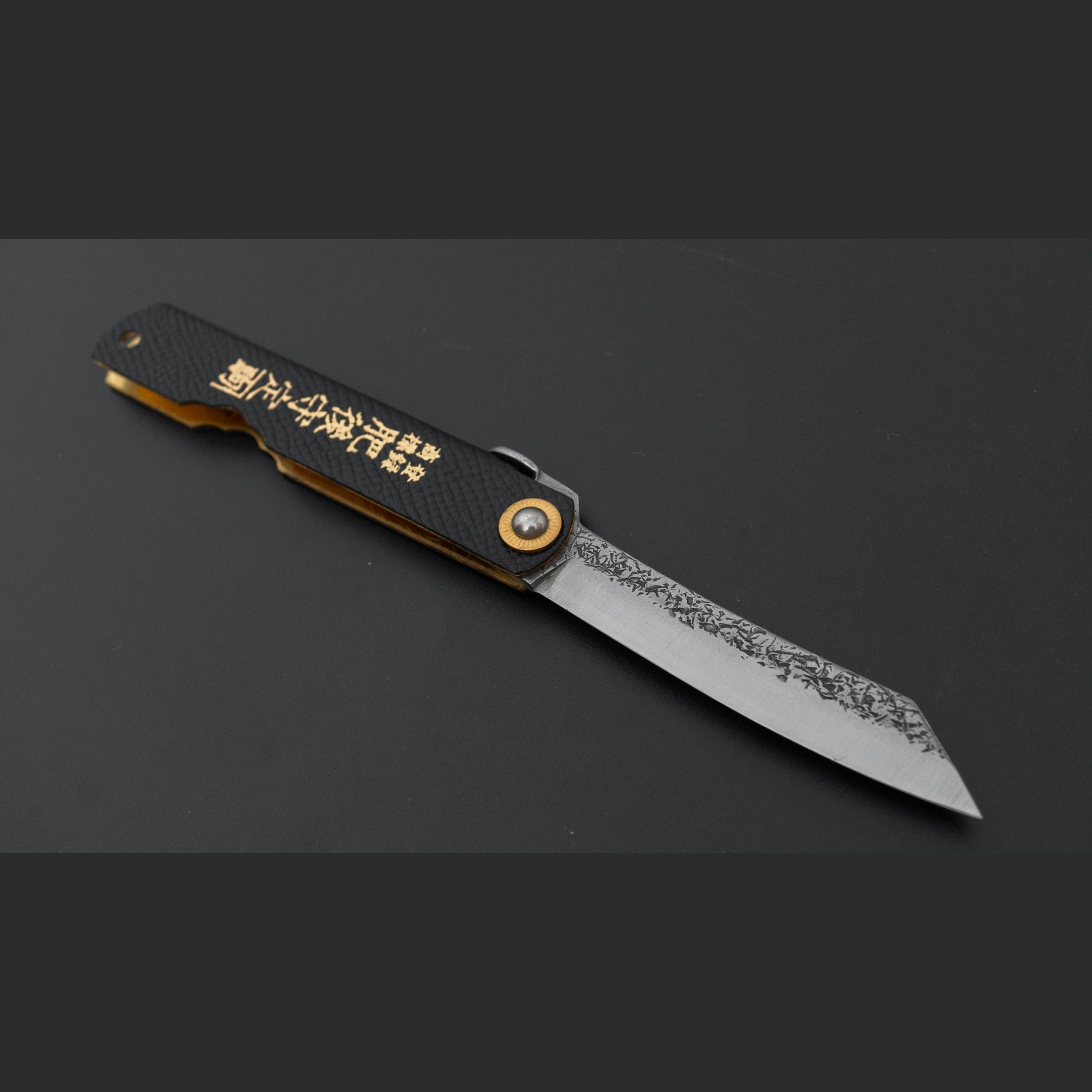 אולר כיס היגונוקאמי 72 מ״מ VG-10 ציפוי עור – Mitsuo Nagao יפן