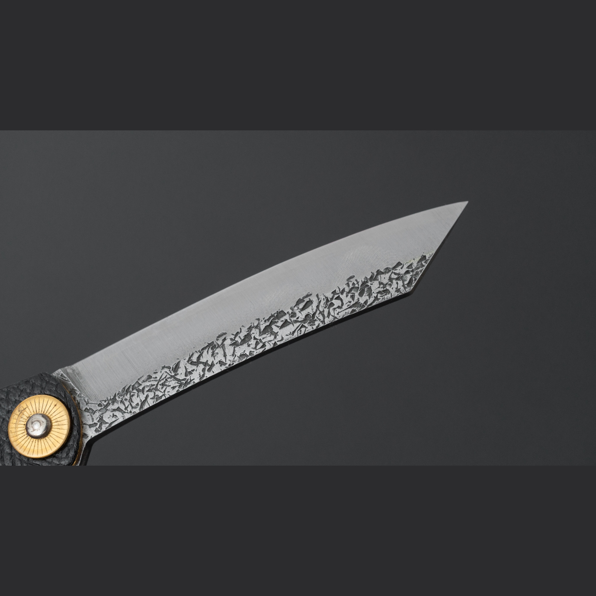 אולר כיס היגונוקאמי 72 מ״מ VG-10 ציפוי עור – Mitsuo Nagao יפן