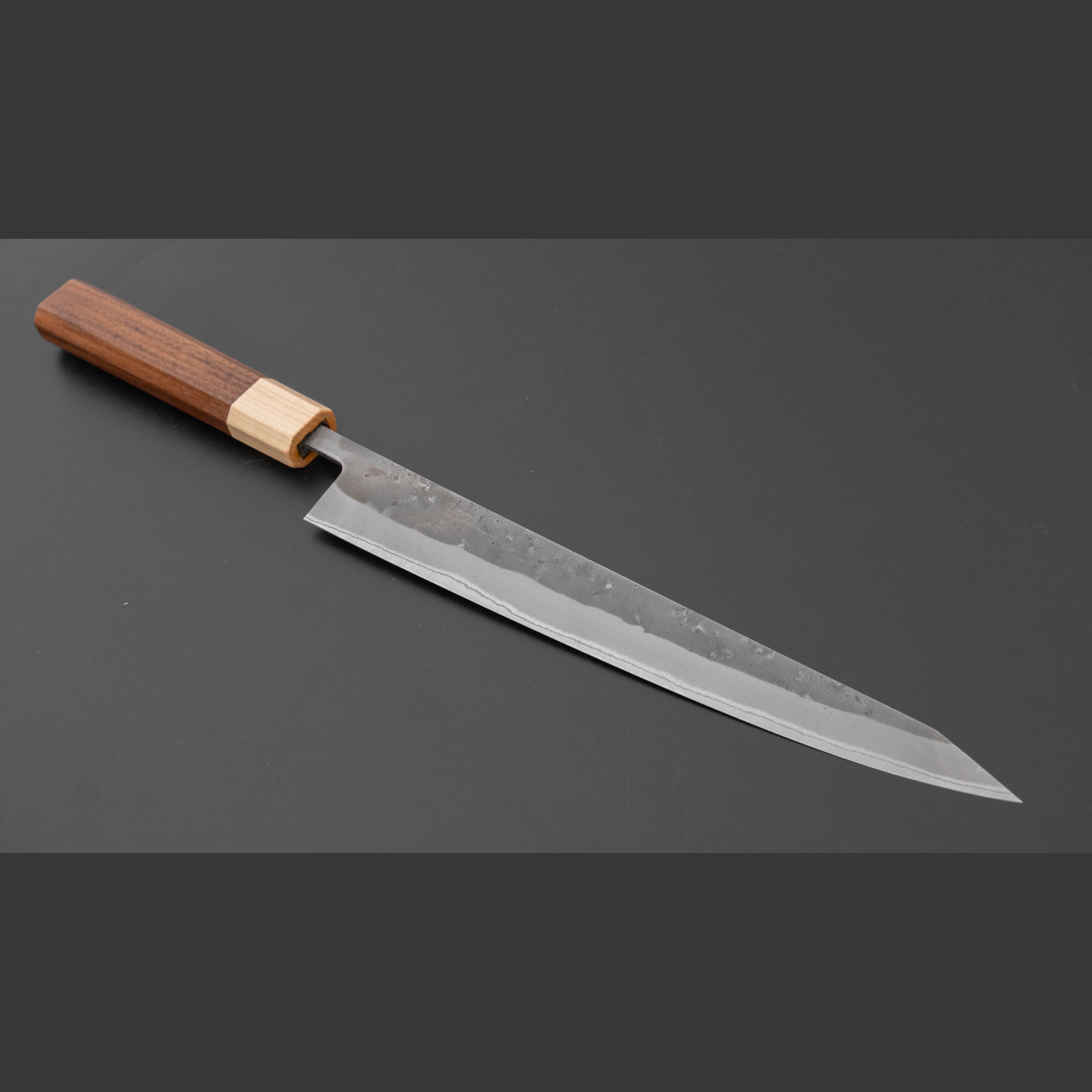 סכין סוג׳יהיקי 240 מ״מ Aogami #2 Nashiji ידית אגוז Hitohira TD יפן