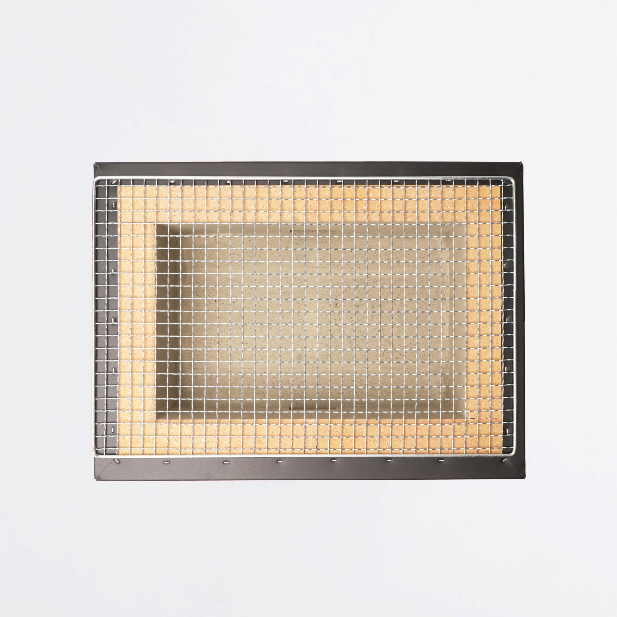 גריל קונרו BQ-12 יפני מדיאטומיט 46×35×20 ס״מ | תוצרת יפן ן [איסוף עצמי בלבד]